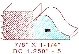 Base Cap 1-1/4" - 5 Base Cap 1-1/4" - 5