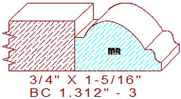 Base Cap 1-5/16" - 3 Base Cap 1-5/16" - 3