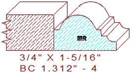 Base Cap 1-5/16" - 4