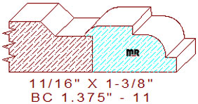 Base Cap 1-3/8" - 11 Base Cap 1-3/8" - 11