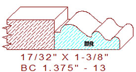 Base Cap 1-3/8" - 13