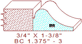 Base Cap 1-3/8" - 3 Base Cap 1-3/8" - 3