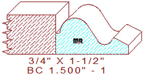 Base Cap 1-1/2" - 1 Base Cap 1-1/2" - 1