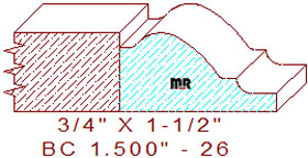 Base Cap 1-1/2" - 26