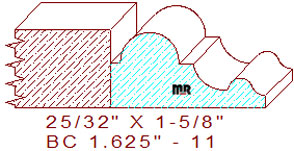 Base Cap 1-5/8" - 11