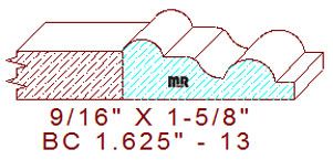 Base Cap 1-5/8" - 13