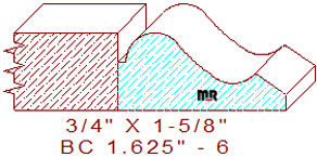 Base Cap 1-5/8" - 6