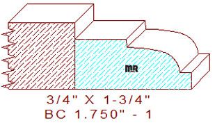 Base Cap 1-3/4" - 1 Base Cap 1-3/4" - 1