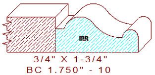 Base Cap 1-3/4" - 10