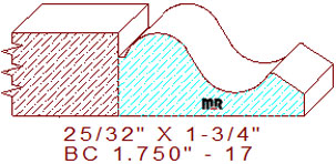 Base Cap 1-3/4" - 17 Base Cap 1-3/4" - 17