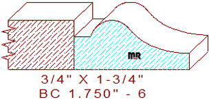 Base Cap 1-3/4" - 6