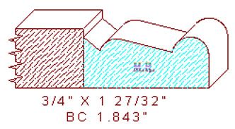 Base Cap 1-27/32" Base Cap 1-27/32"