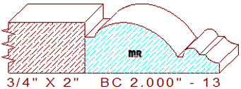 Base Cap 2" - 13 Base Cap 2" - 13