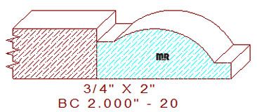 Base Cap 2" - 20 Base Cap 2" - 20