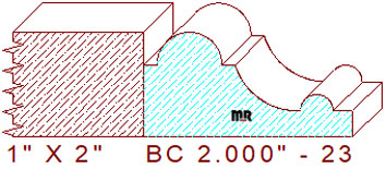 Base Cap 2" - 23 Base Cap 2" - 23