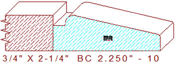 Base Cap 2-1/4" - 10 Base Cap 2-1/4" - 10