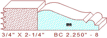 Base Cap 2-1/4" - 8