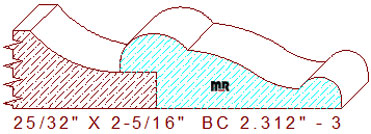 Base Cap 2-5/16" - 3 Base Cap 2-5/16" - 3