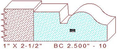 Base Cap 2-1/2" - 10