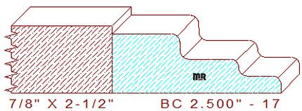 Base Cap 2-1/2" - 17 Base Cap 2-1/2" - 17