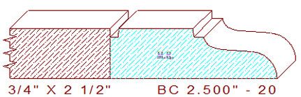 Base Cap 2-1/2" - 20 Base Cap 2-1/2" - 20