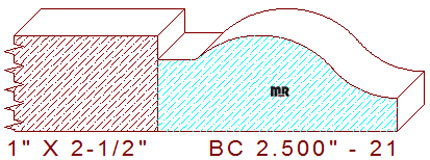 Base Cap 2-1/2" - 21 Base Cap 2-1/2" - 21