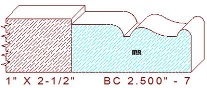 Base Cap 2-1/2" - 7 Base Cap 2-1/2" - 7