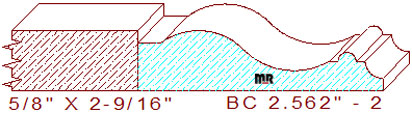 Base Cap 2-9/16" - 2 Base Cap 2-9/16" - 2