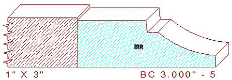 Base Cap 3" - 5