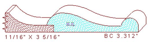 Base Cap 3-5/16" Base Cap 3-5/16"