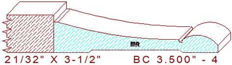 Base Cap 3-1/2" - 4 Base Cap 3-1/2" - 4