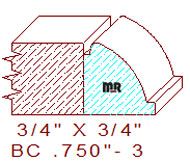 Base Cap 3/4" - 3 