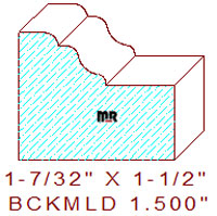 Brickmould 1-1/2" Brickmould 1-1/2"