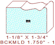 Brickmould 1-3/4" - 1 Brickmould 1-3/4" - 1