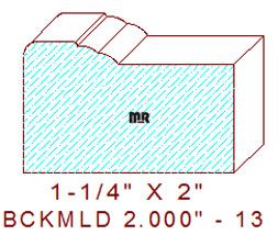 Brickmould 2" - 13 Brickmould 2" - 13