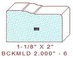 Brickmould 2" - 6 Brickmould 2" - 6