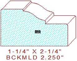 Brickmould 2-1/4" Brickmould 2-1/4"