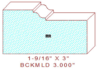 Brickmould 3"