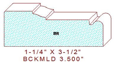 Brickmould 3-1/2" 