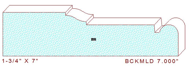 Brickmould 7" 