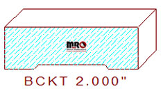 Backout/Relief Cut 2"