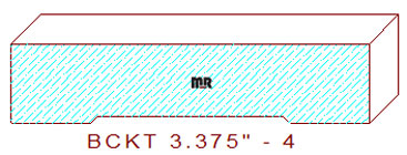 Backout/Relief Cut 3-3/8" - 4 Backout/Relief Cut 3-3/8" - 4