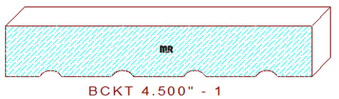Backout/Relief Cut 4-1/2" - 1