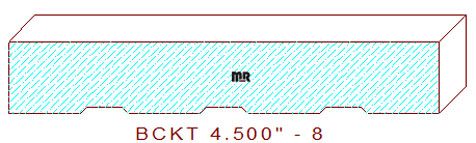 Backout/Relief Cut 4-1/2" - 8