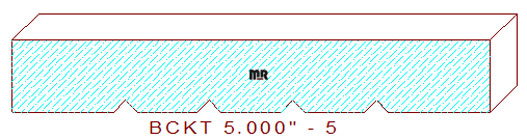 Backout/Relief Cut 5" - 5
