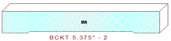 Backout/Relief Cut 5-3/8" - 2