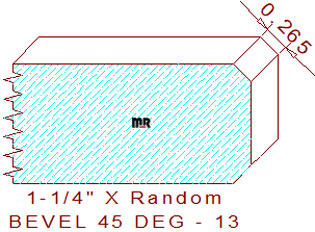 45 Degree Double Chamfer - 13 45 Degree Double Chamfer - 13
