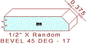 45 Degree Single Chamfer - 17 45 Degree Single Chamfer - 17