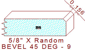 45 Degree Single Chamfer - 9 45 Degree Single Chamfer - 9
