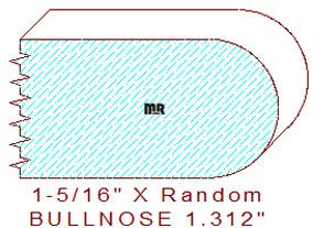 Bullnose 1-5/16" Bullnose 1-5/16"
